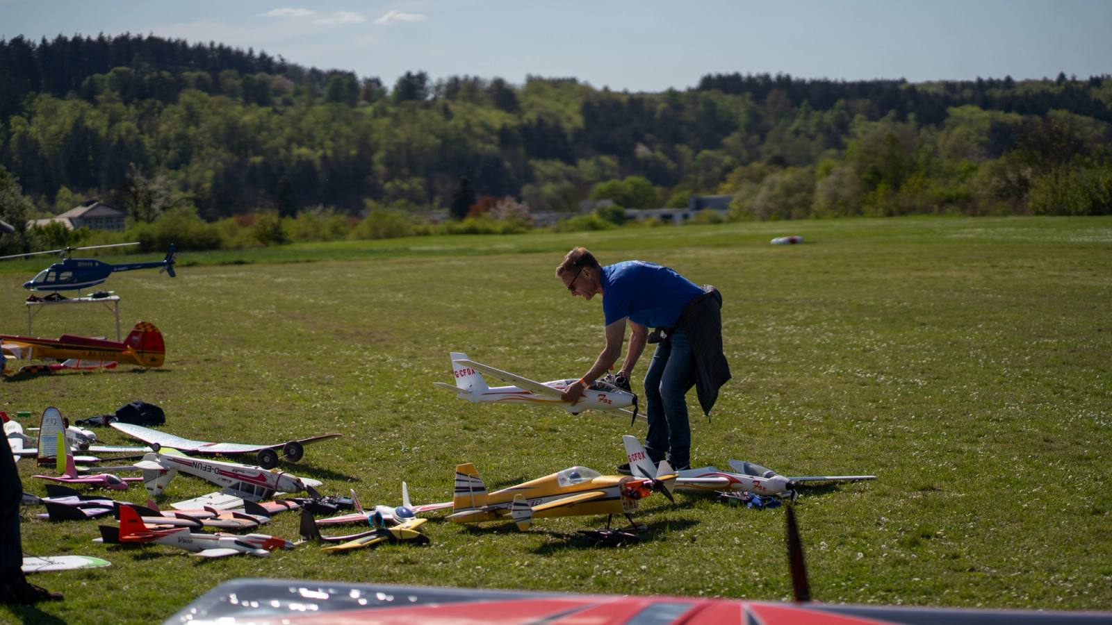 Modellflug-Freundschaftsfliegen am Platz