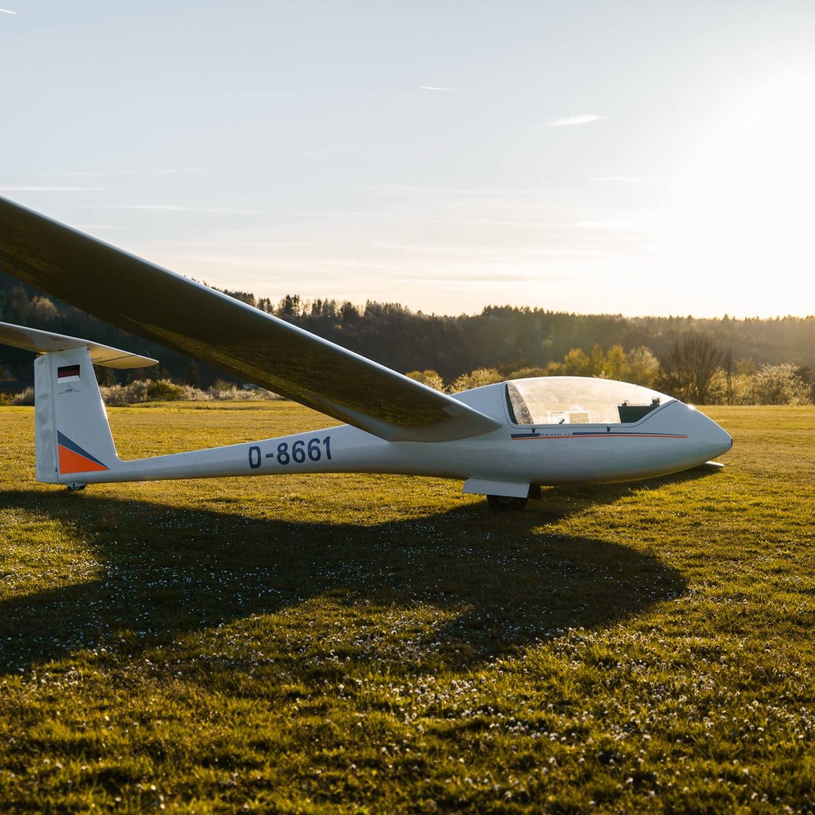 Astir CS am Boden