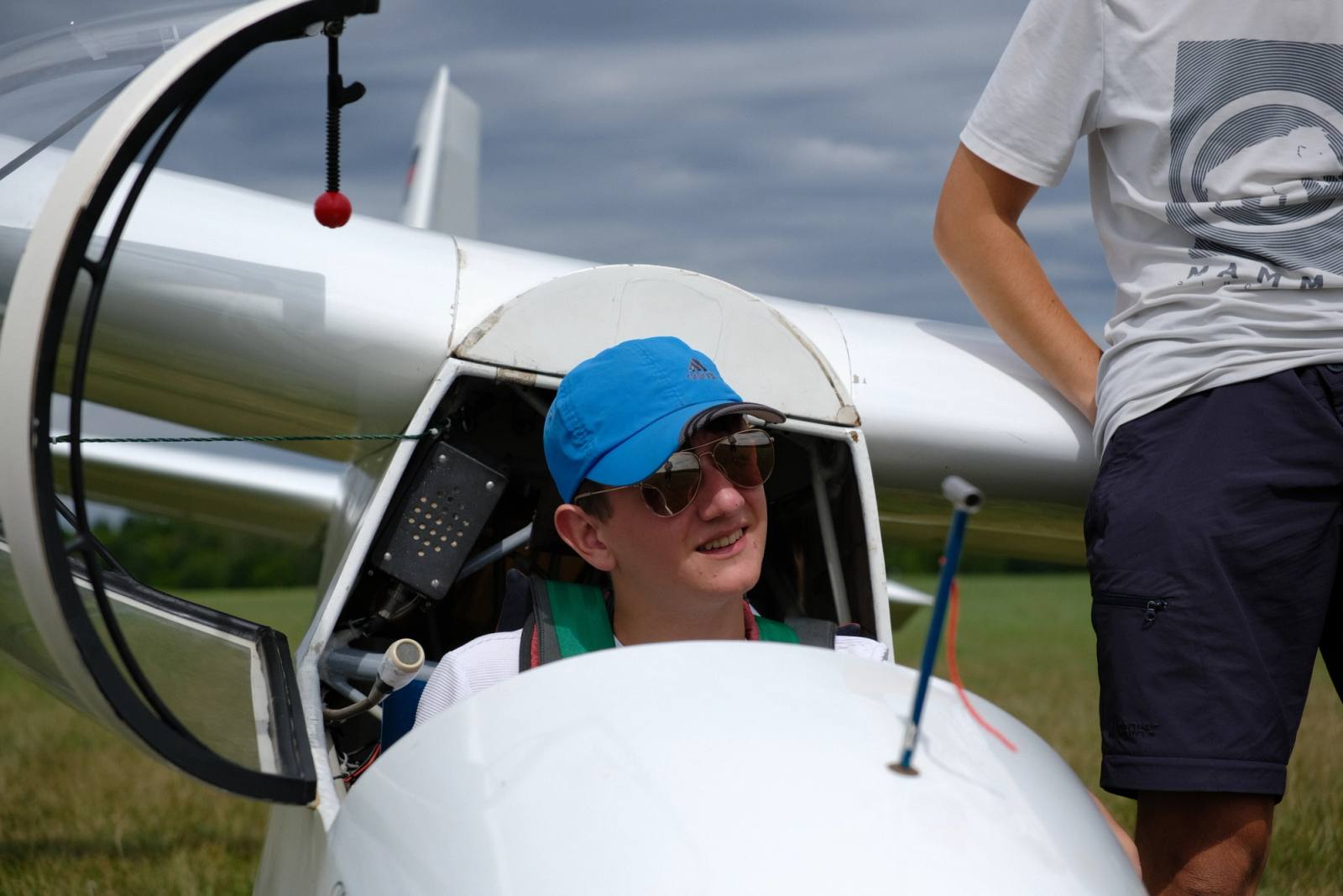 Flugschüler in der K 8b