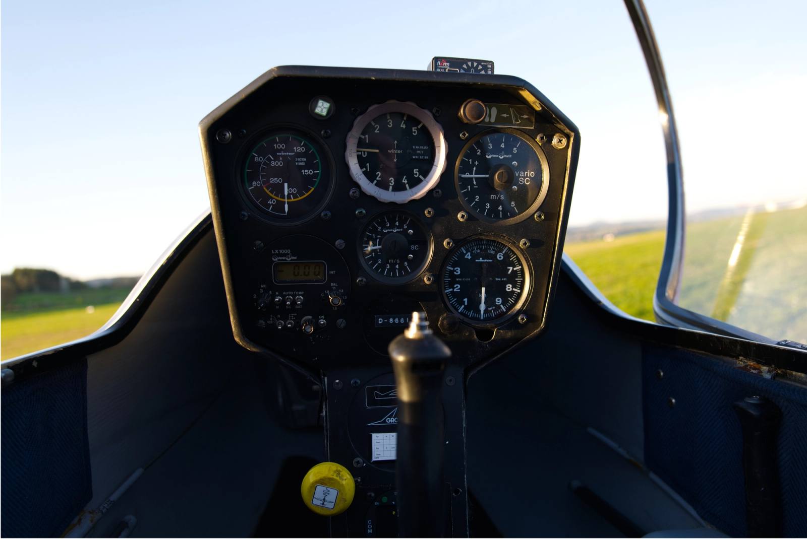 Astir CS Cockpit