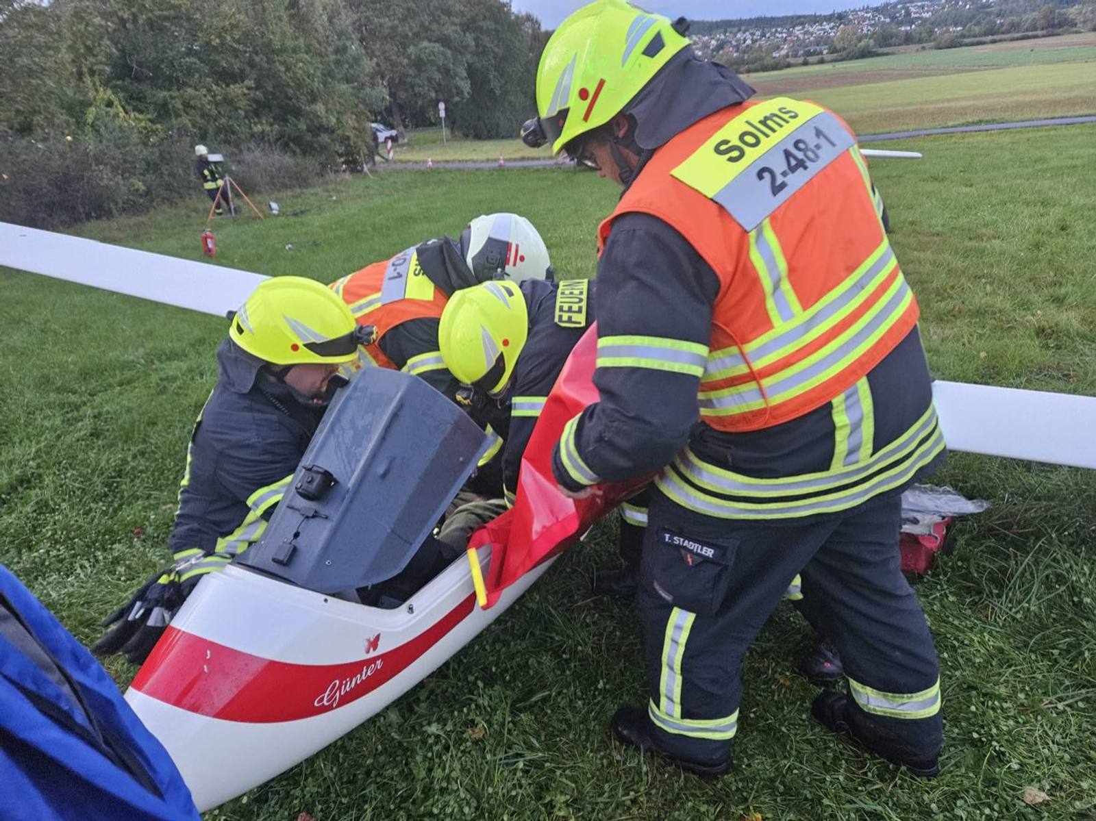 Großübung mit der Feuerwehr Solms