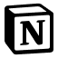 Logo of Notion