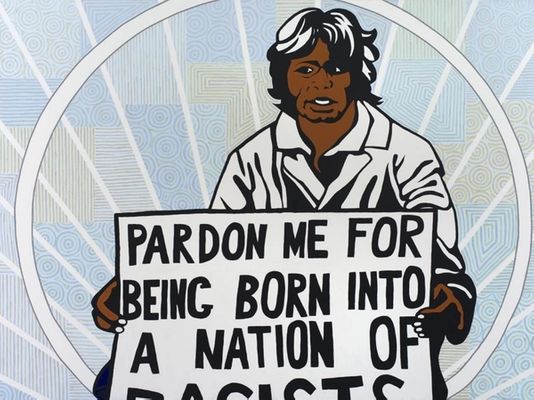 Pardon me for being born into a nation of racists