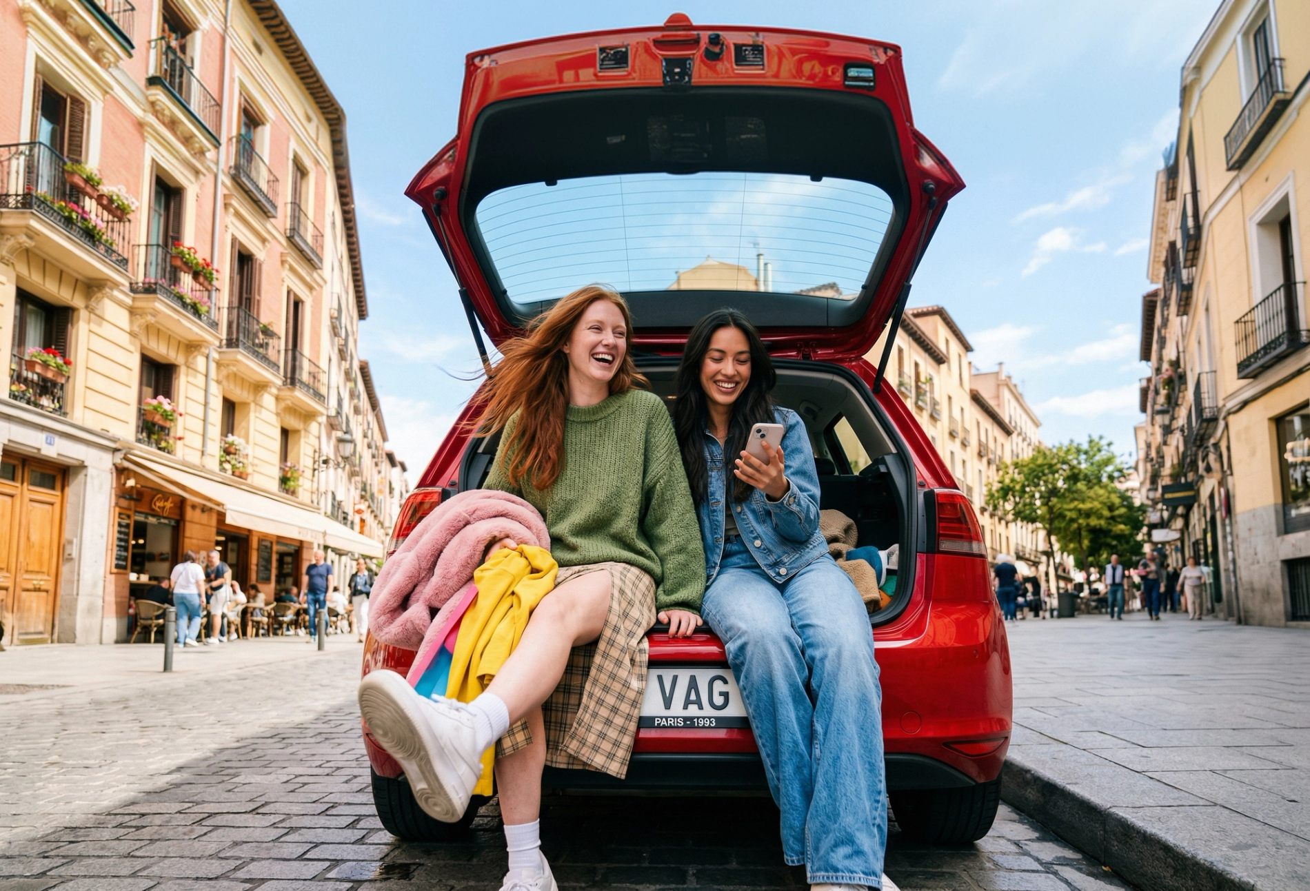bg image of 2 women