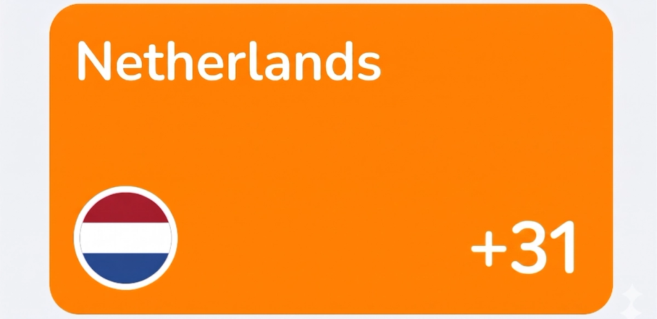 Real Netherlands number