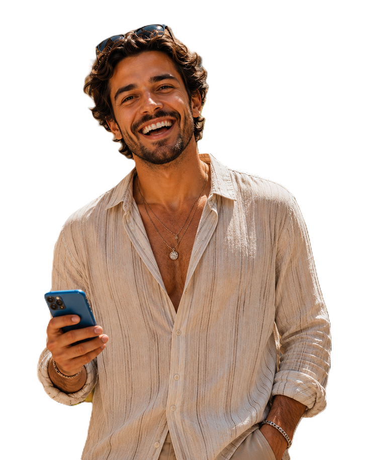 Cooee virtual phone number service on mobile