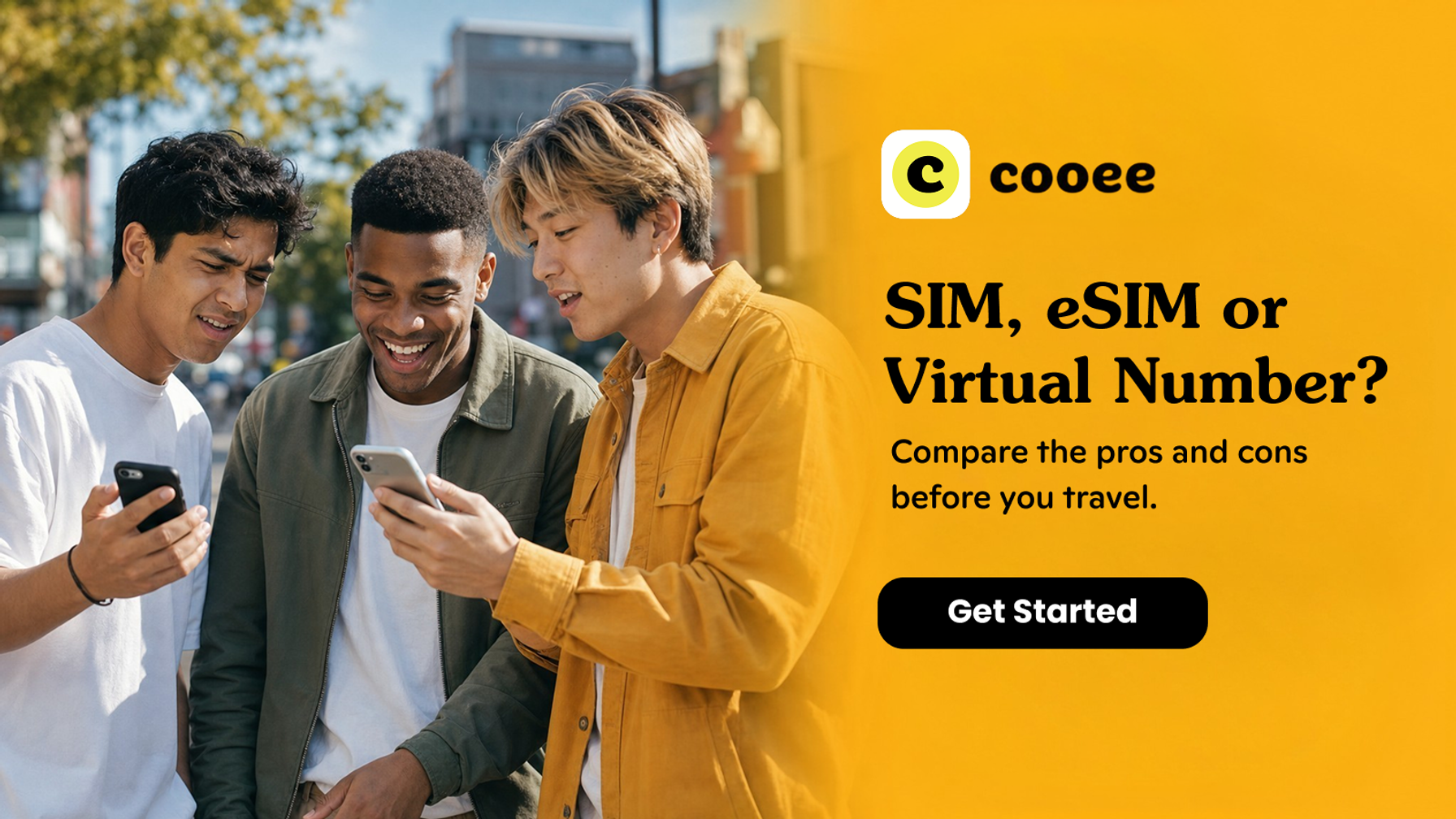 Get a US virtual number with Cooee for affordable international calling