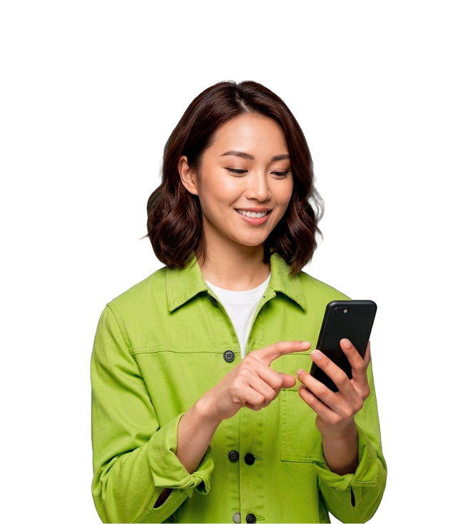 Cooee virtual phone number service on mobile