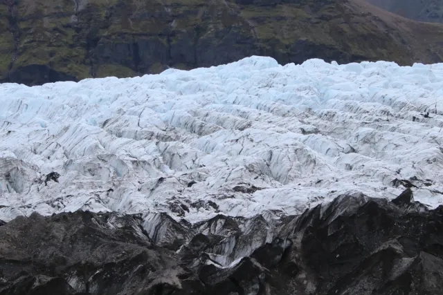 Glacier Dirt on Ice