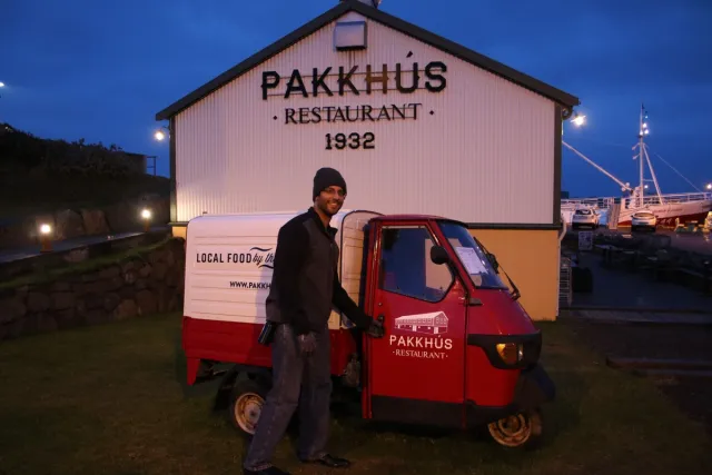 Pakkhús in a former warehouse dating to around 1932.