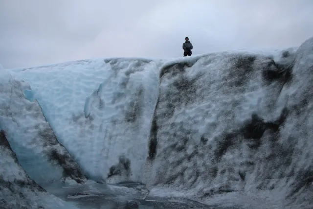 Glacier Inside the Formation