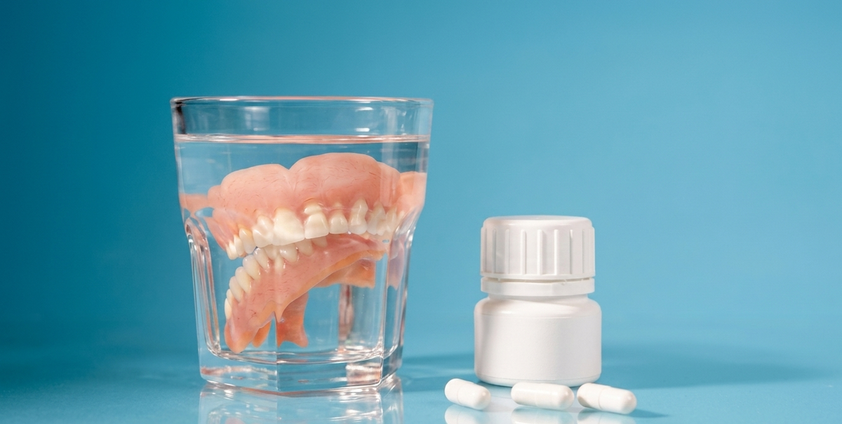 oral hygiene for dentures wear