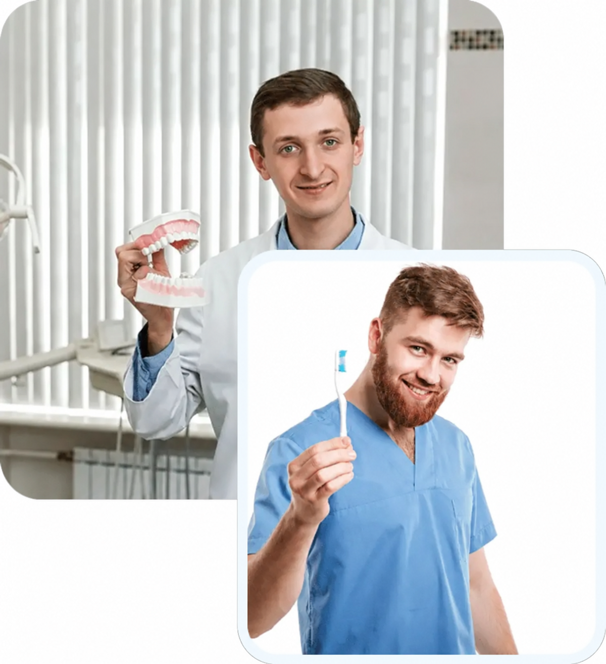 dentures holding dental prostheses