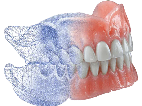 Digital dentures