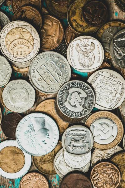 group of coins