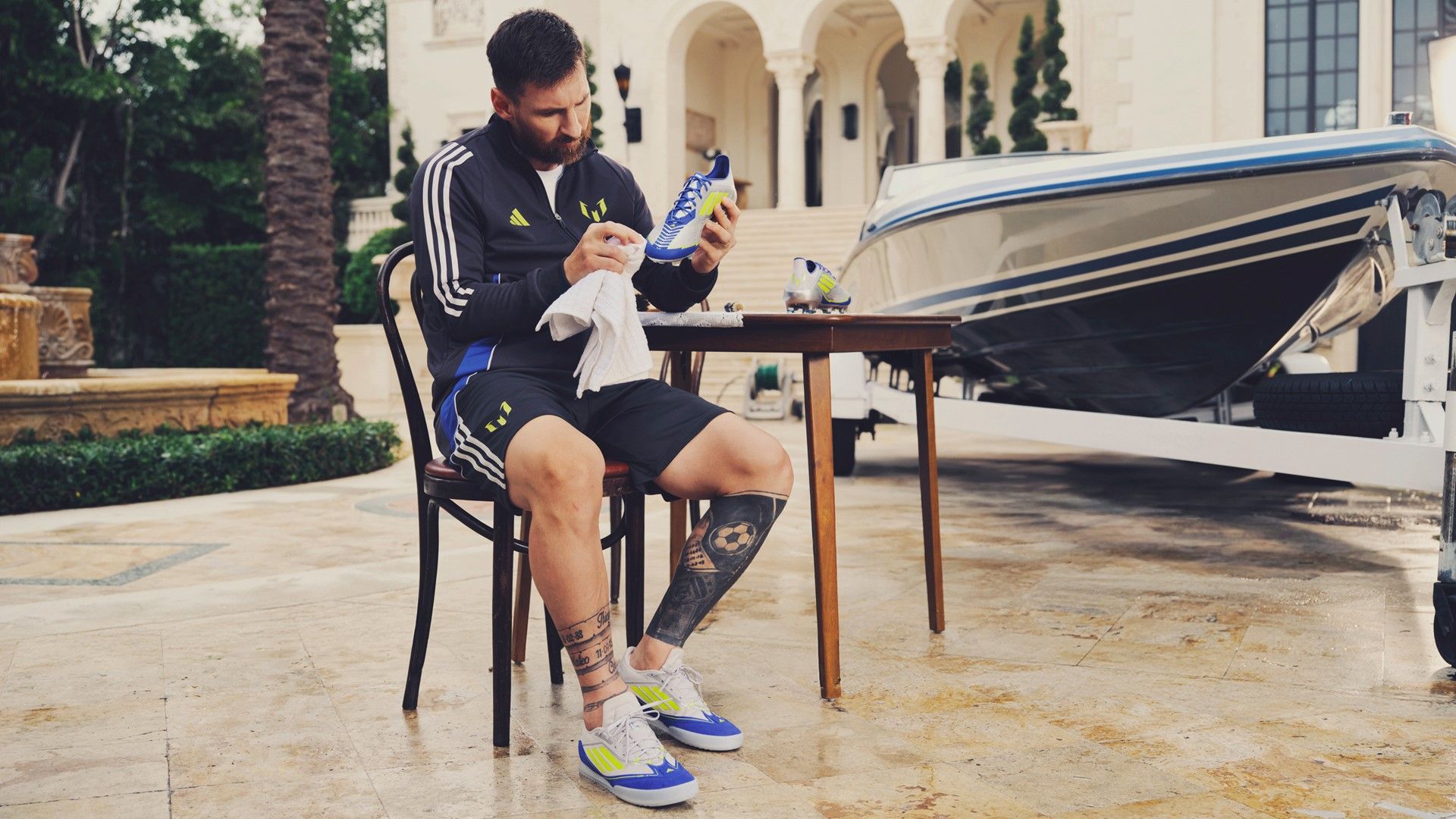 adidas F50 Messi "La Vida Rapida" official adidas newsroom press image