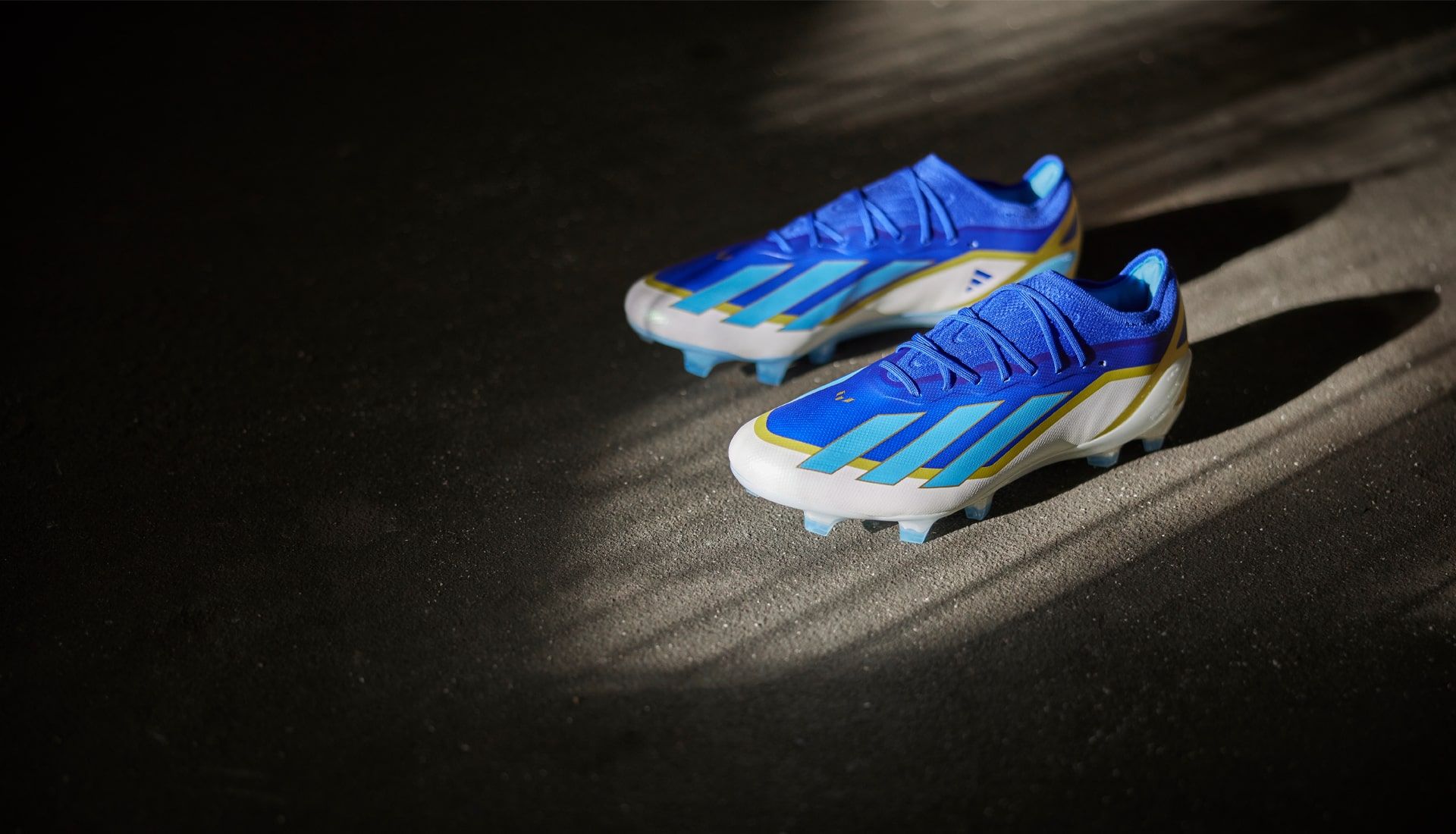 adidas X Crazyfast Messi "Spark Gen10s" heel detail with World Cup sockliner theme