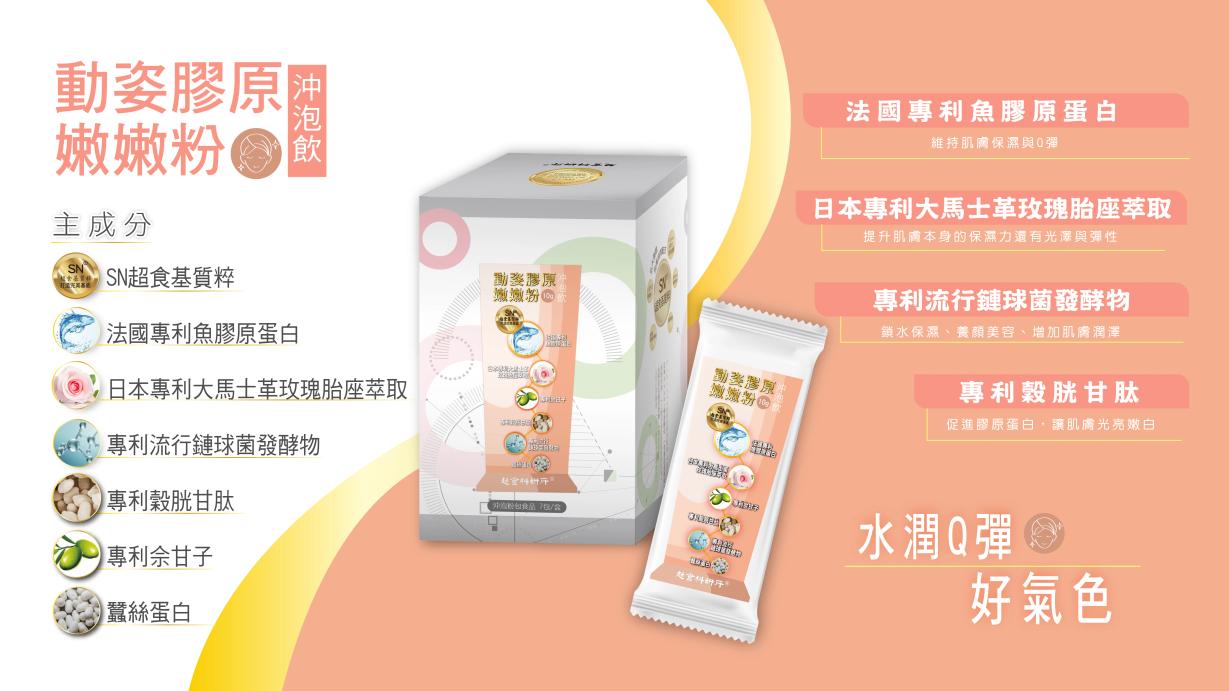 動姿膠原嫩嫩粉