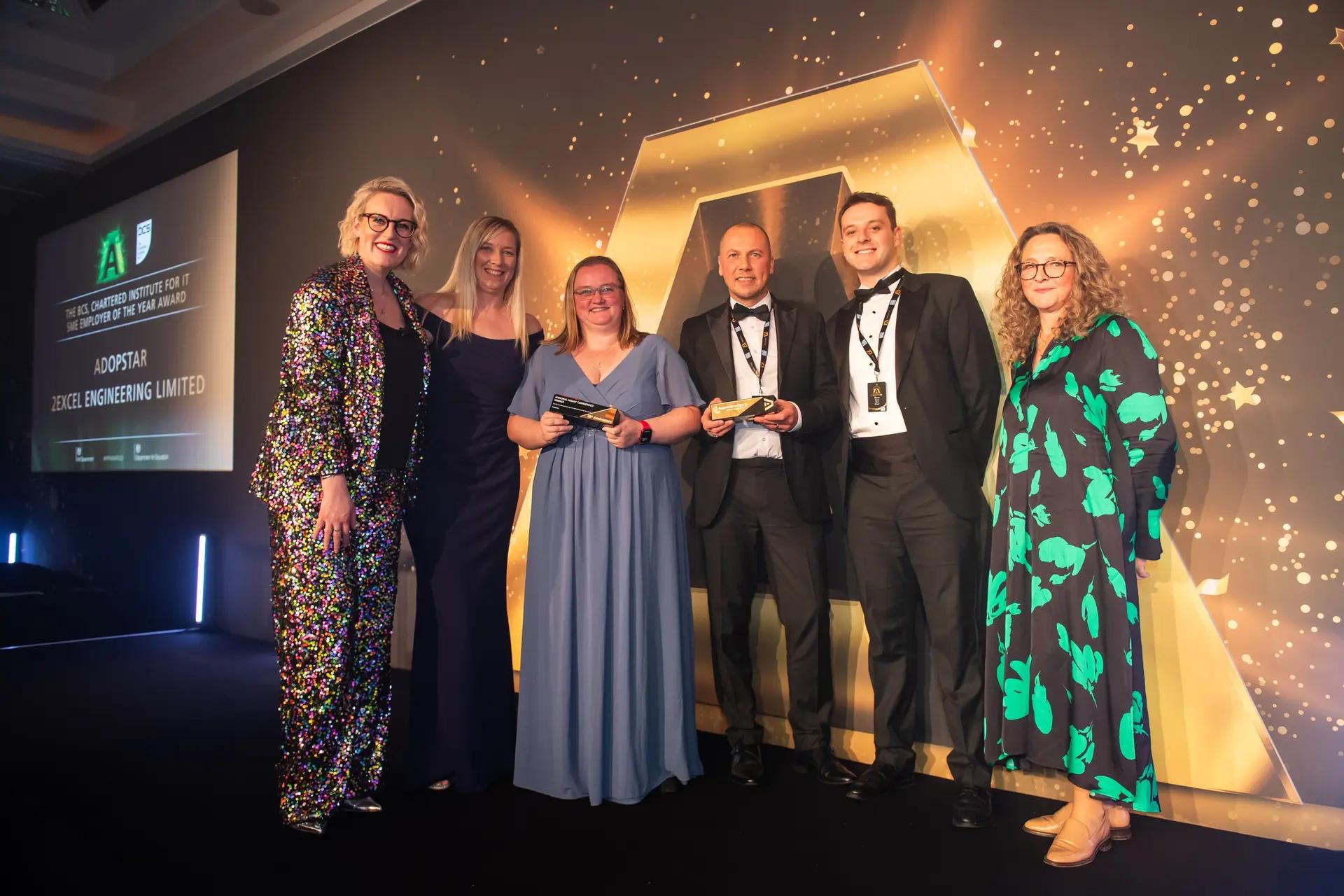 Highly Commended award for Employer of the Year from the National Apprenticeship Awards