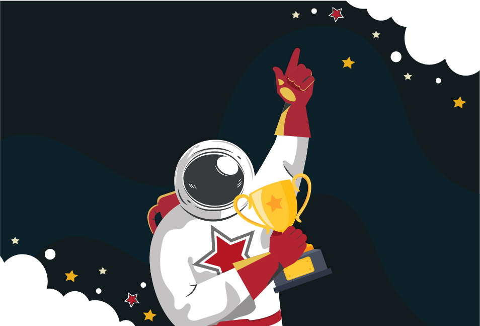 Spaceman Pointing