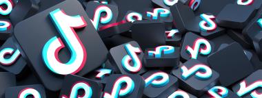 Tiktok logo button