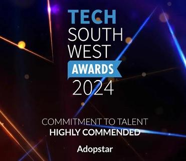 Highly Commended Tech South West Awards 2024 Commitment To Talent image