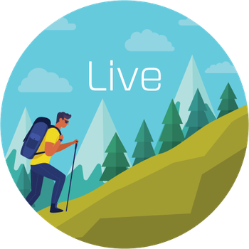 live in a encouraging environment