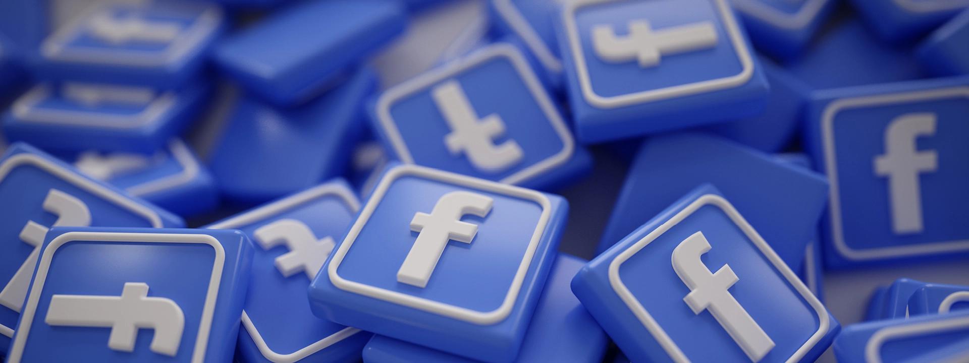 Facebook logo buttons