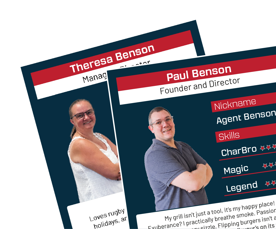 Meet the Team cards