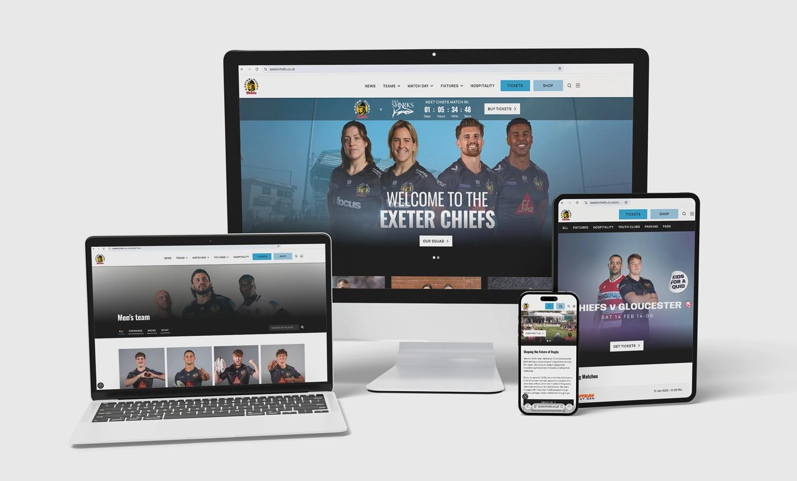 Exeter Chiefs Website