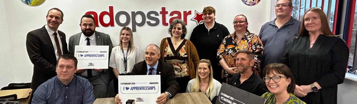 Adopstars Visit from Minister Robert Halfon MP
