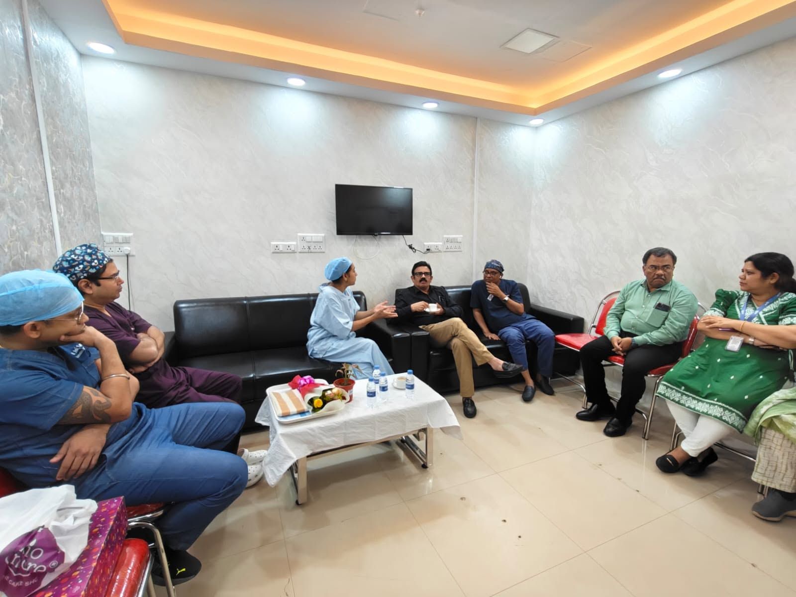 Complex Coronary Workshop lounge discussion