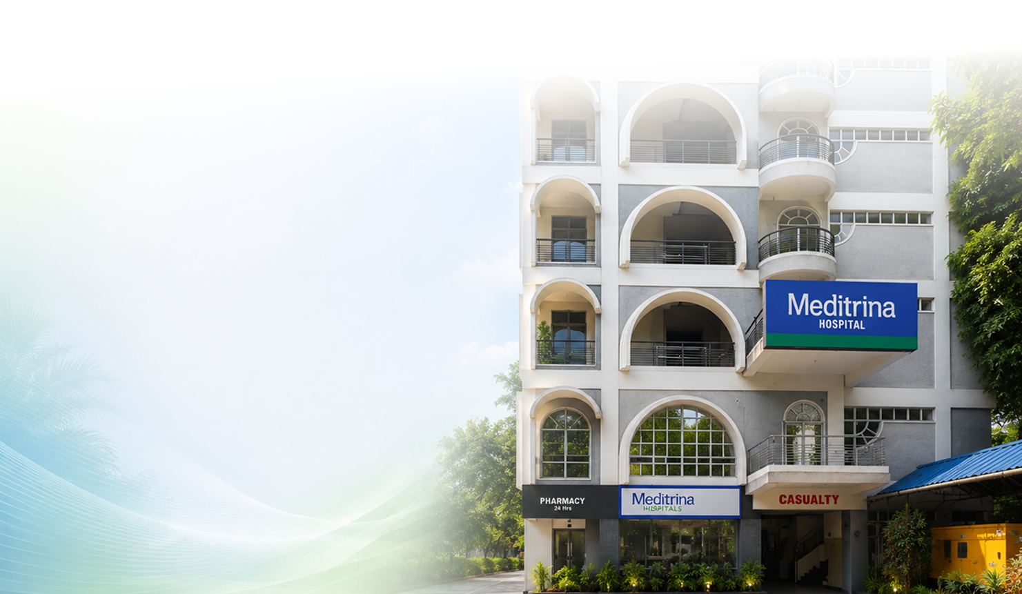 Meditrina Hospital, Trivandrum home banner