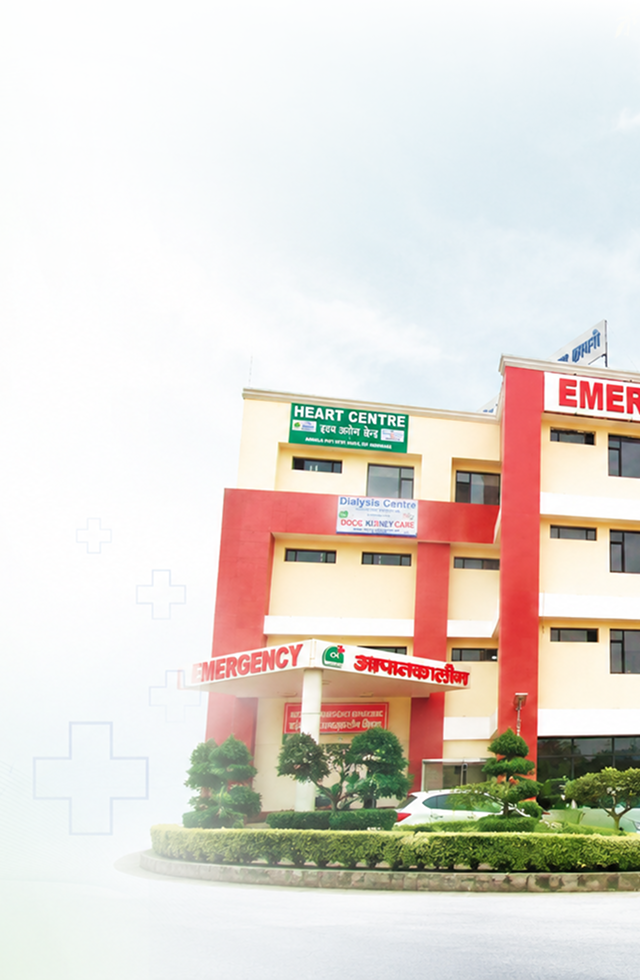 Meditrina Hospital, Ambala home banner