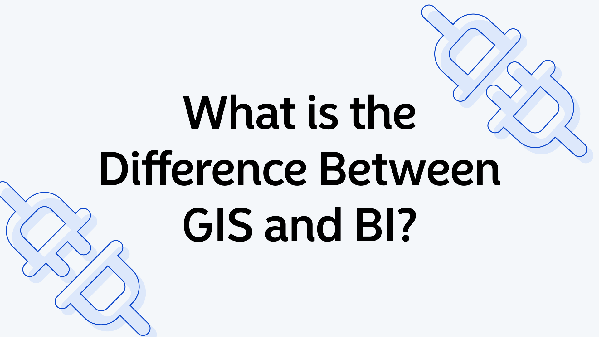 What is the Difference Between GIS and BI?