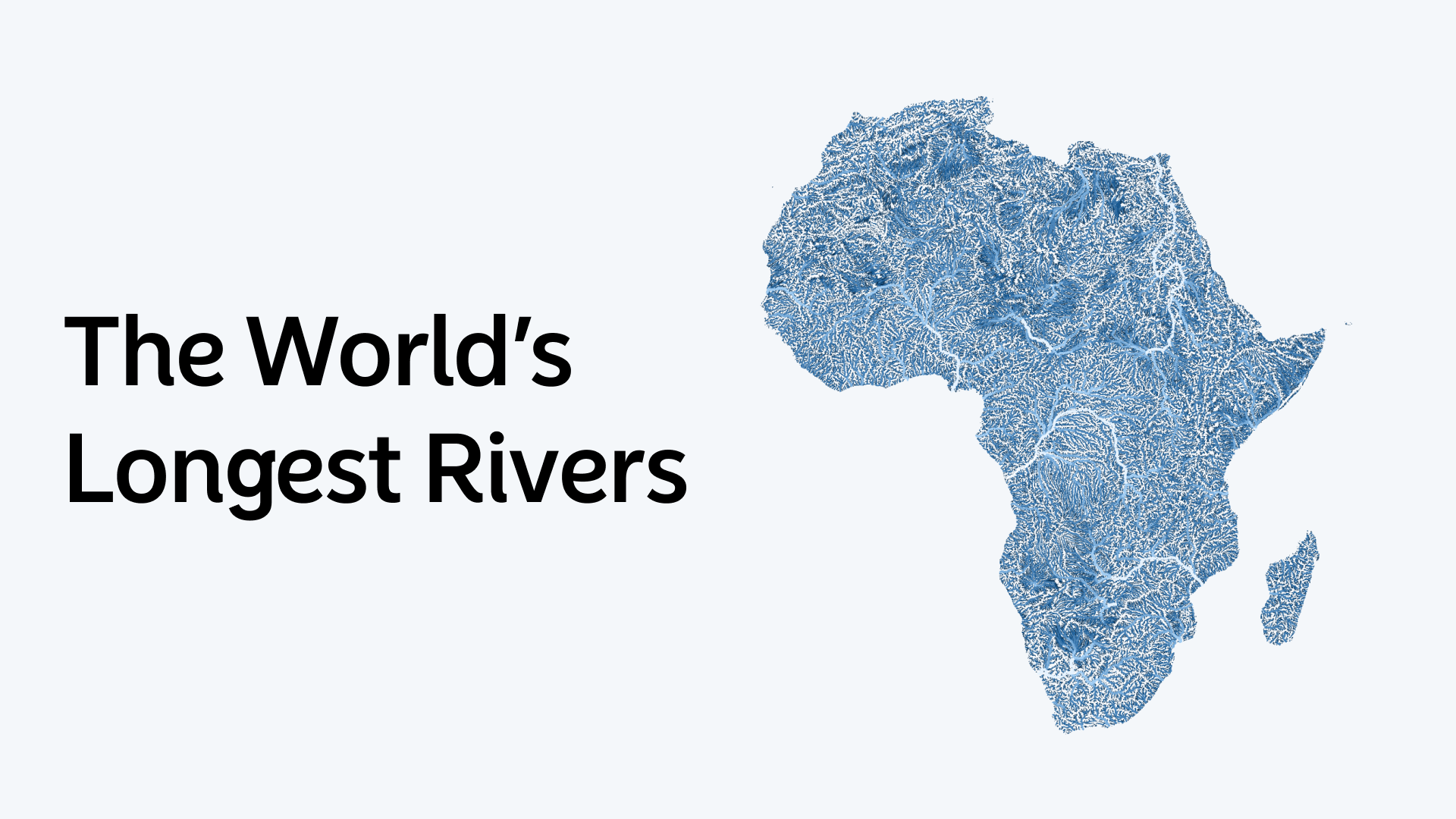 The world's longest rivers