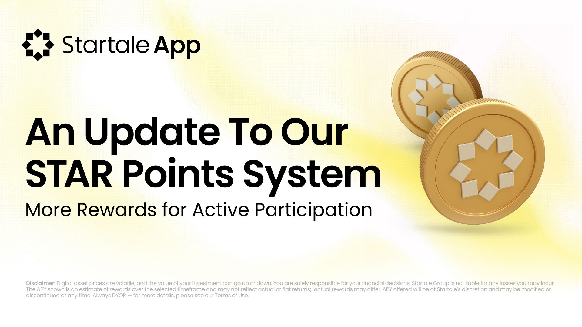 STAR Points, Rebalanced: More Rewards for Active Users