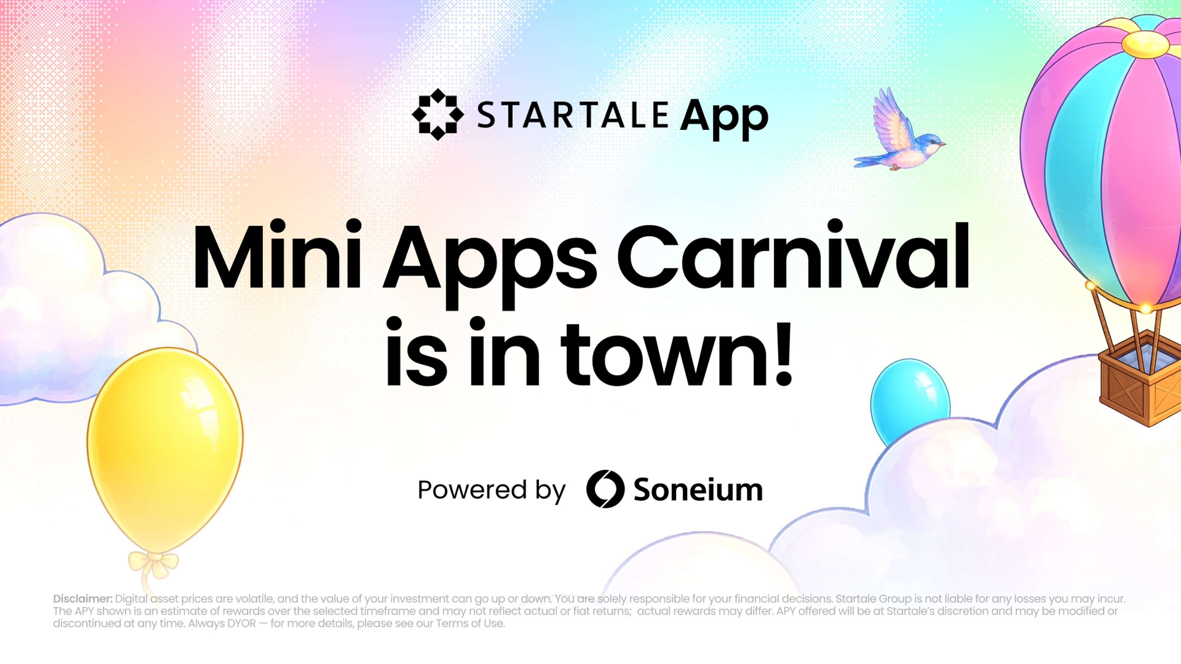 Mini Apps Carnival, with up to $9000 in rewards, is now live
