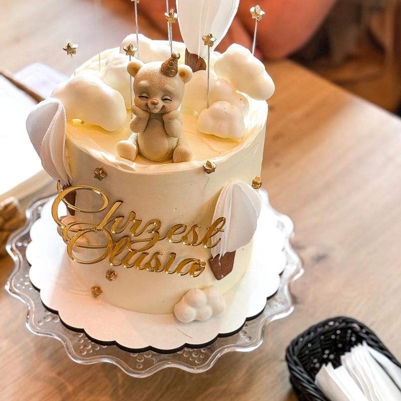 Tort z okazji Chrztu Świętego