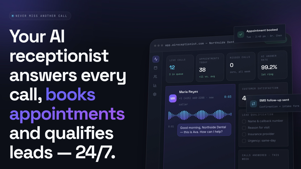 AI Receptionists: How Businesses Can Stop Missing Calls and Capture More Leads