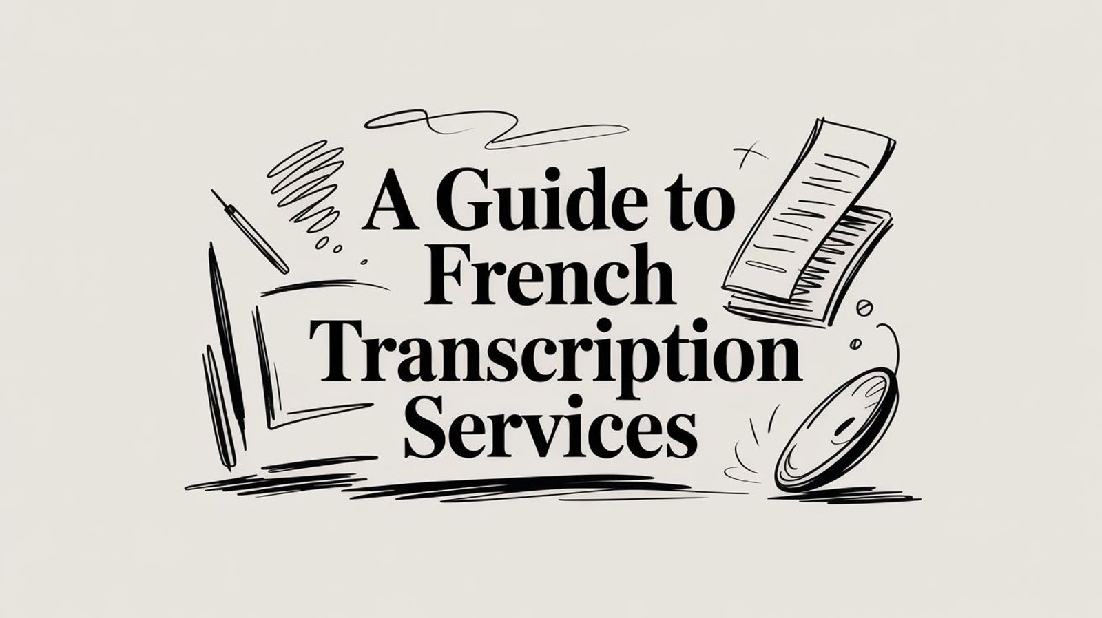 A Guide to French Transcription Services