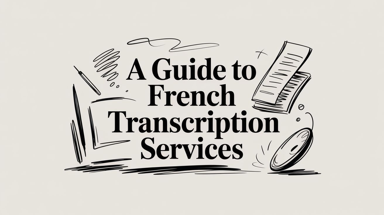 A Guide to French Transcription Services