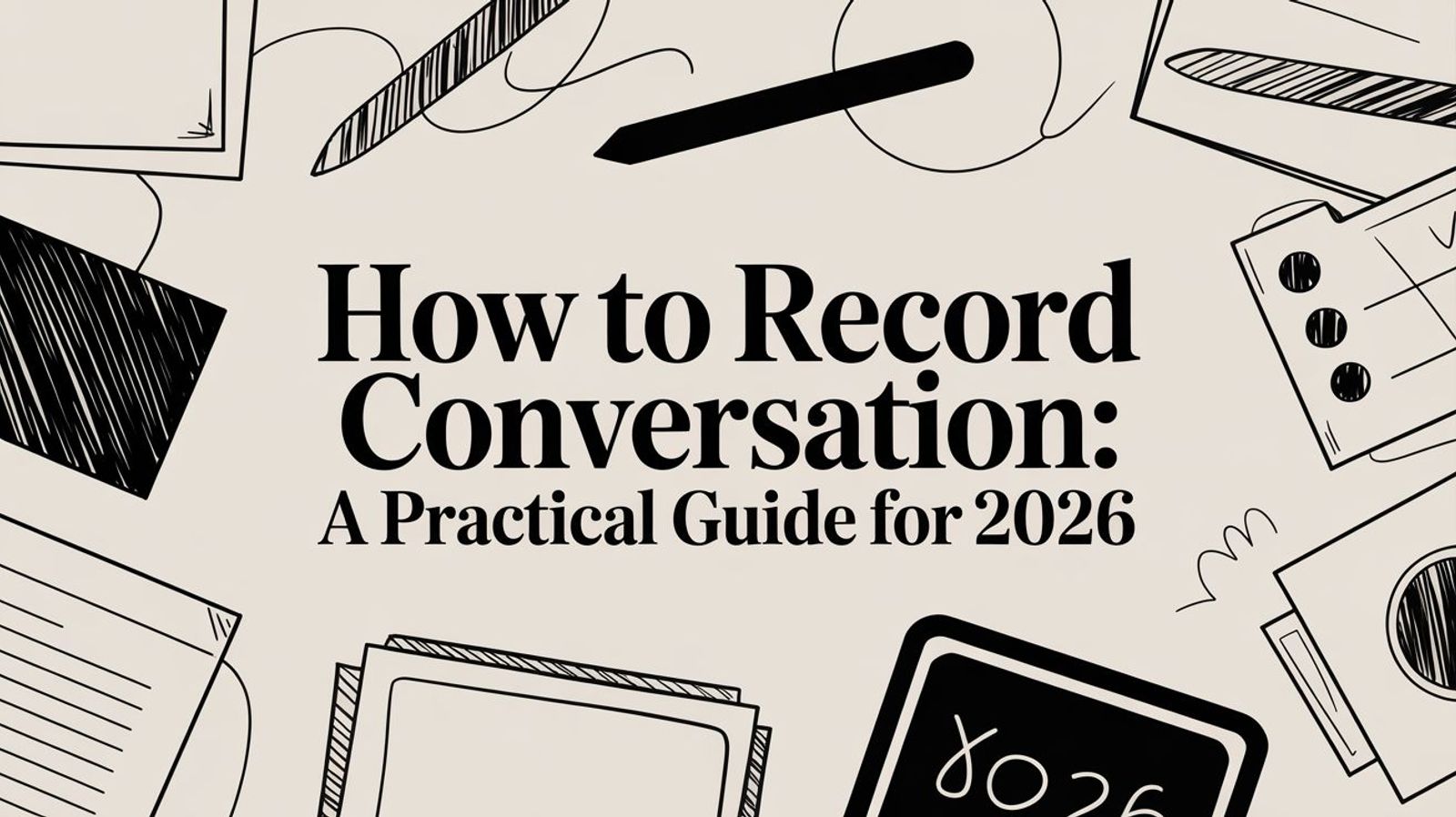 How to Record Conversation: A Practical Guide for 2026