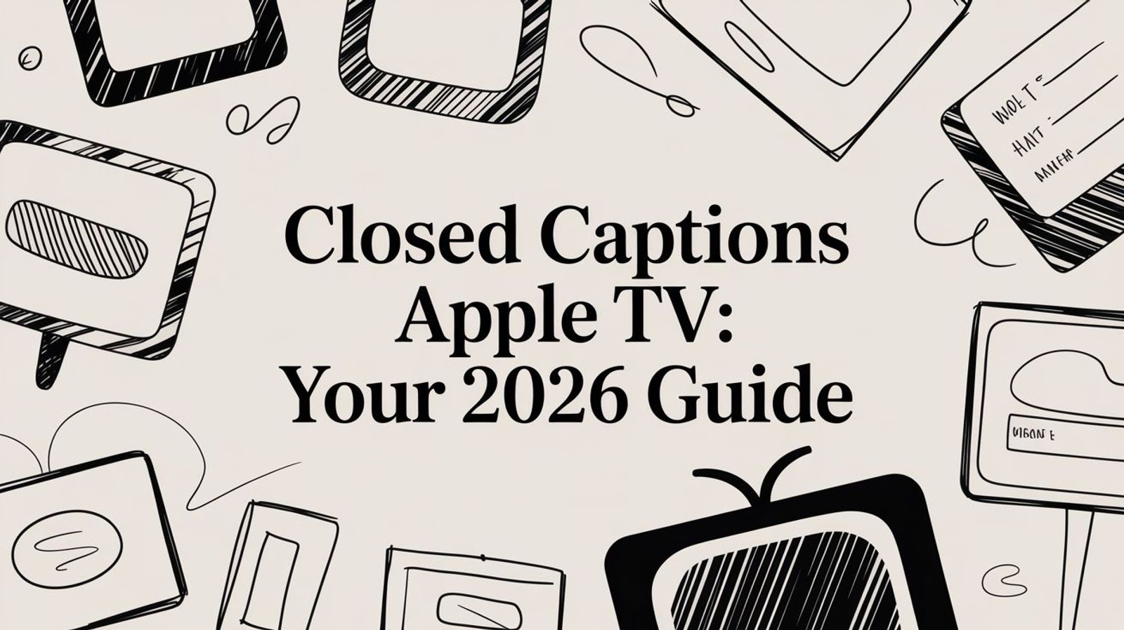Closed Captions Apple TV: Your 2026 Guide