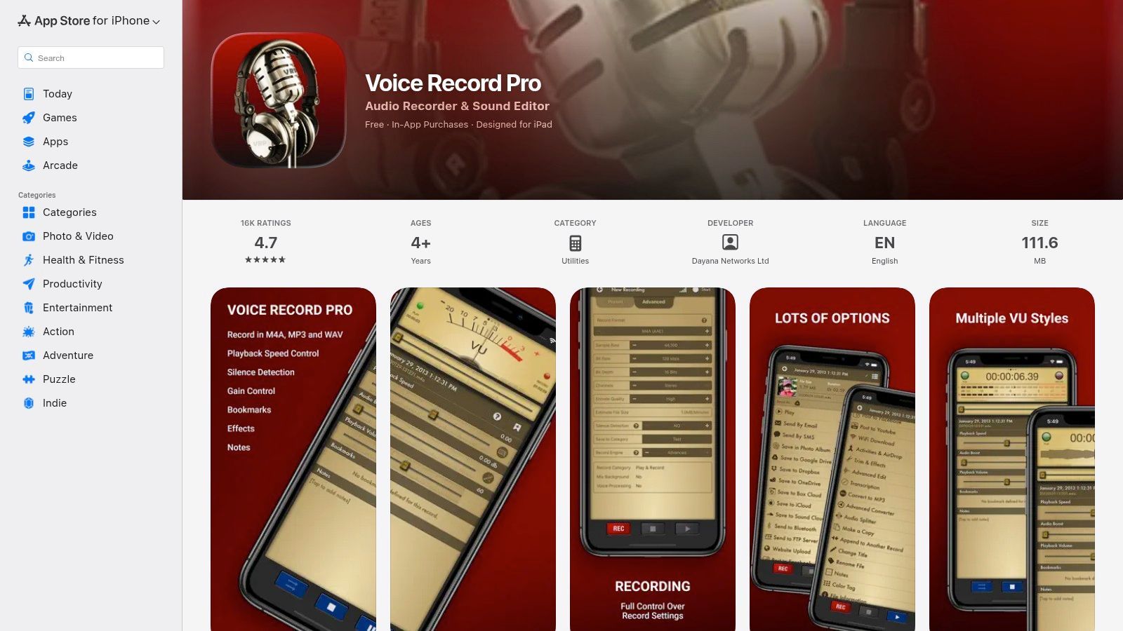 Voice Record Pro
