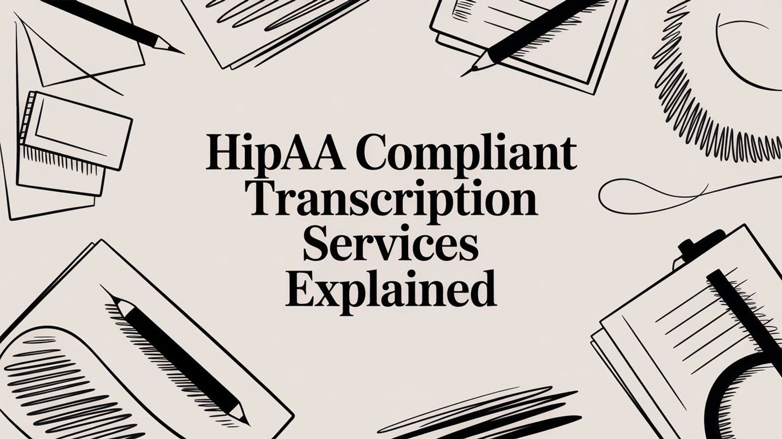 HIPAA Compliant Transcription Services Explained