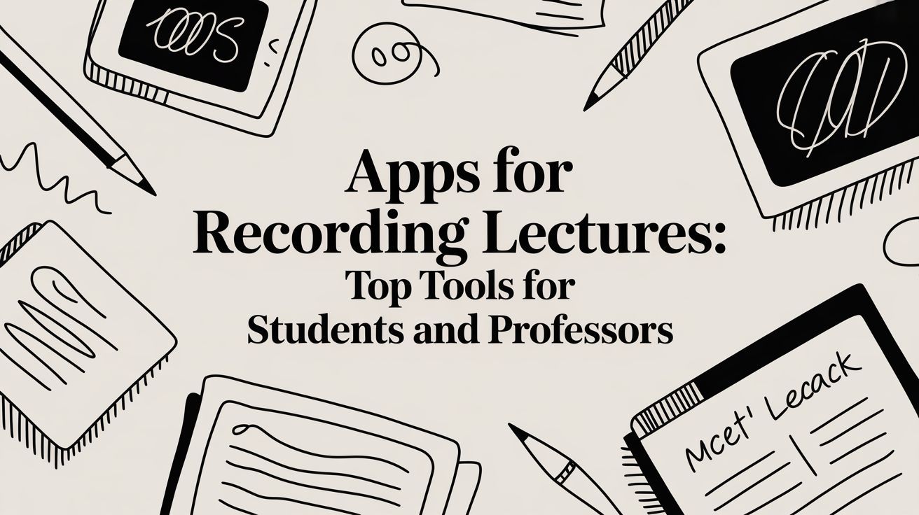 Apps for Recording Lectures: Top Tools for Students and Professors