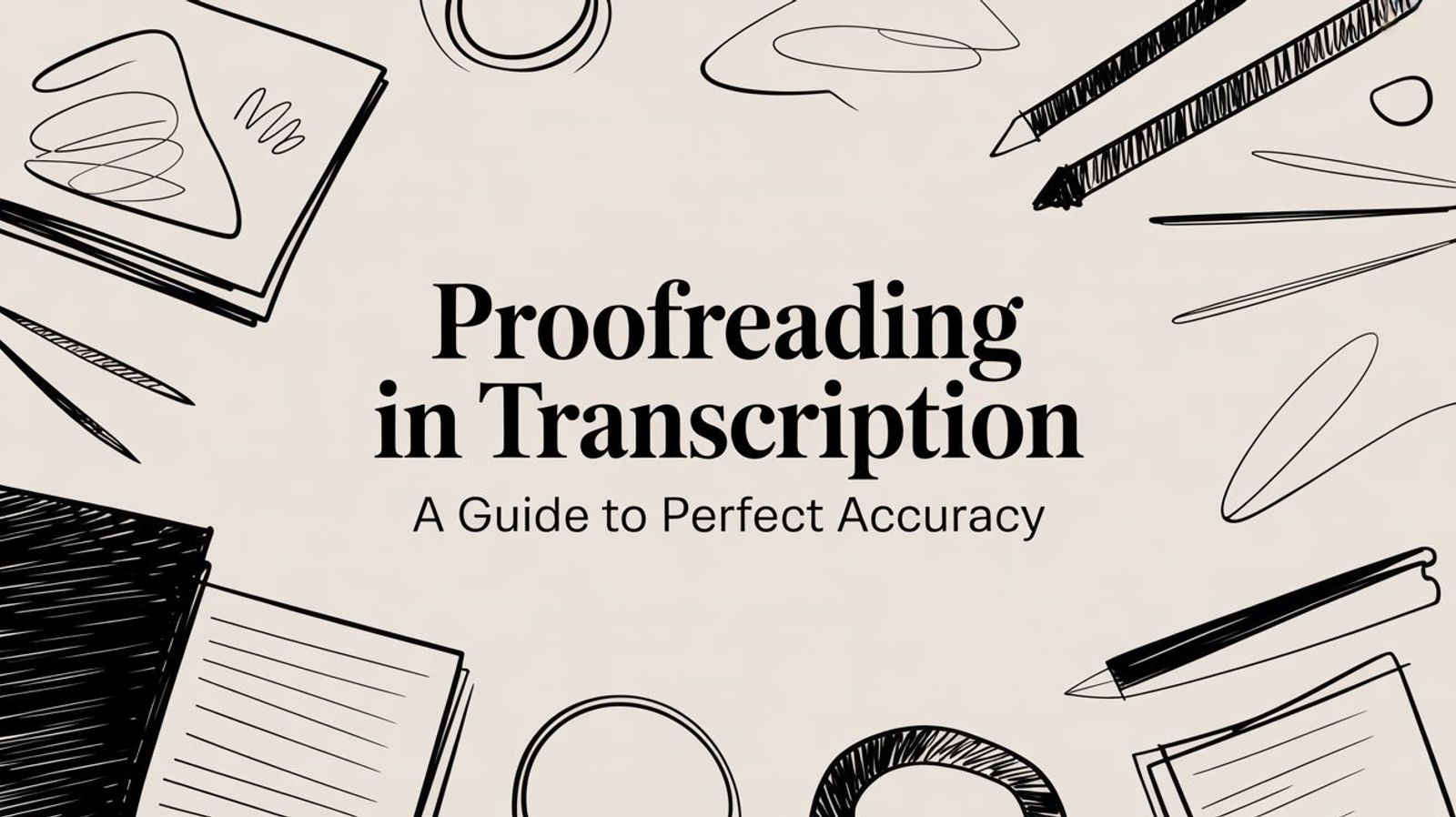 Proofreading in Transcription: Your Guide to 99% Accuracy