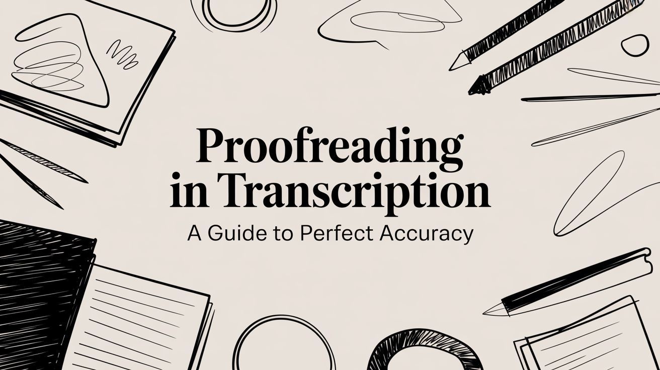 Proofreading in Transcription: Your Guide to 99% Accuracy