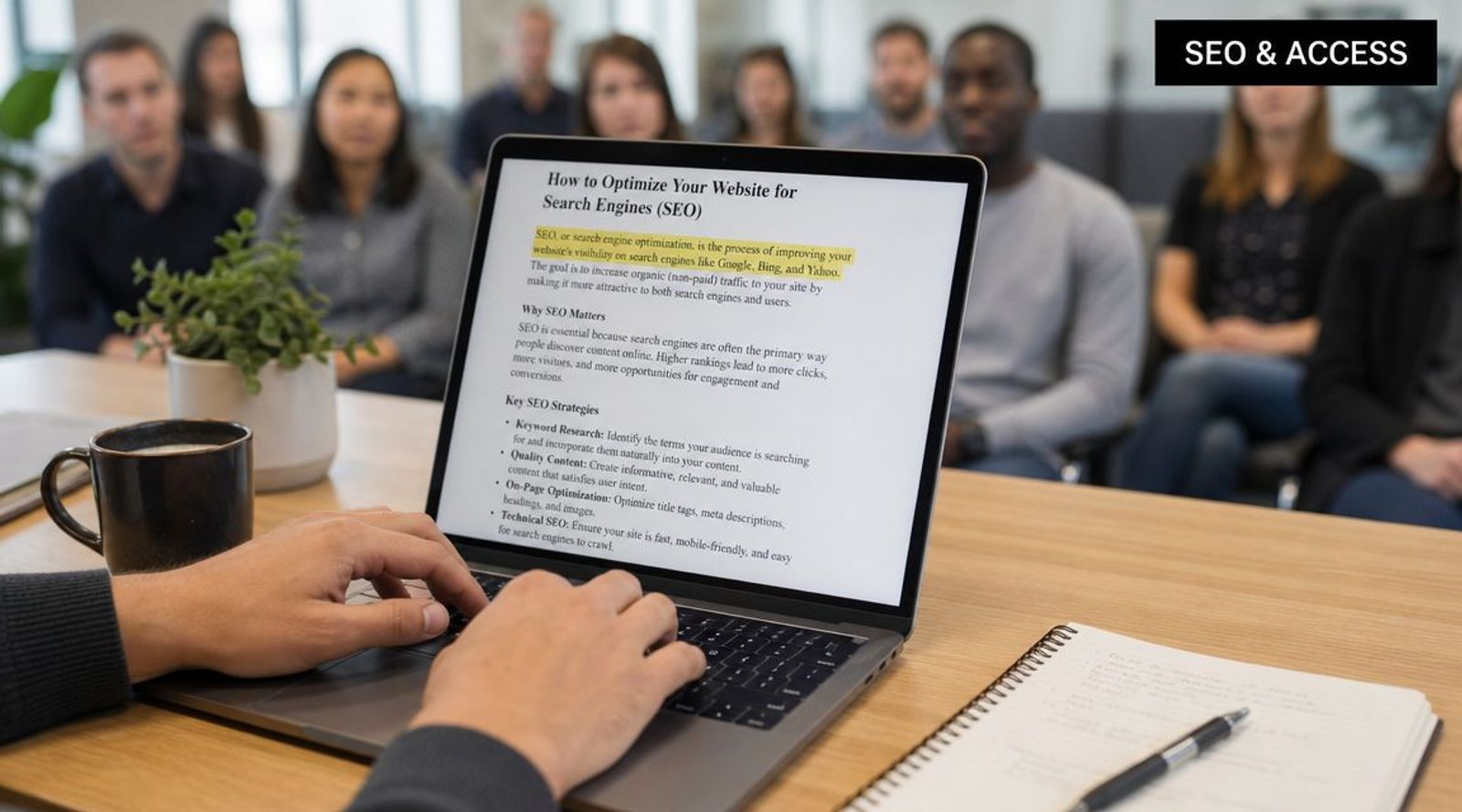 How Transcript Formatting Boosts SEO and Accessibility